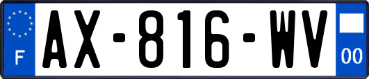 AX-816-WV