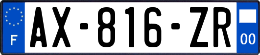 AX-816-ZR