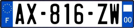 AX-816-ZW