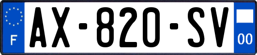 AX-820-SV