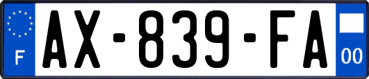 AX-839-FA