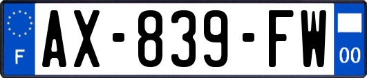 AX-839-FW