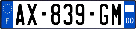 AX-839-GM
