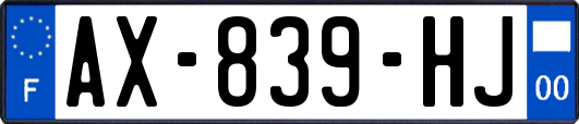 AX-839-HJ