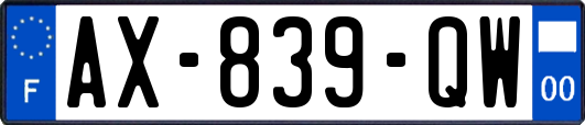 AX-839-QW