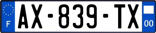 AX-839-TX