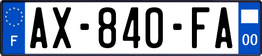 AX-840-FA