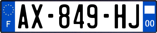 AX-849-HJ