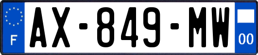 AX-849-MW