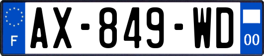 AX-849-WD