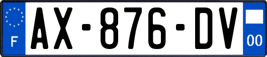 AX-876-DV