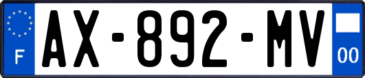 AX-892-MV