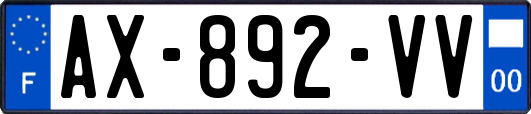 AX-892-VV