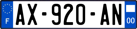 AX-920-AN