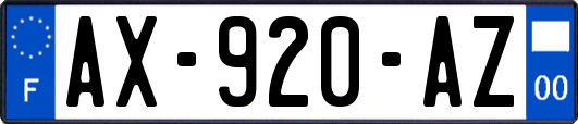 AX-920-AZ