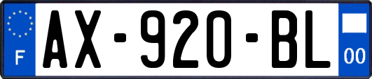 AX-920-BL