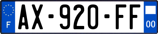 AX-920-FF