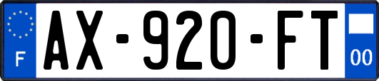 AX-920-FT