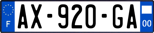 AX-920-GA