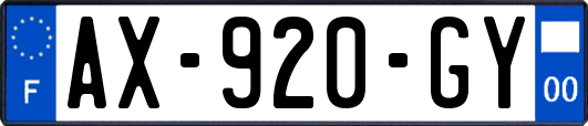 AX-920-GY