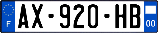 AX-920-HB