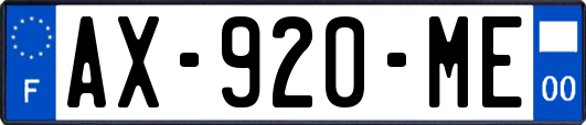 AX-920-ME