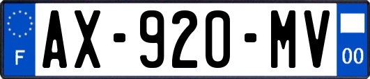 AX-920-MV
