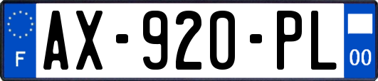AX-920-PL