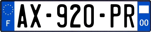 AX-920-PR
