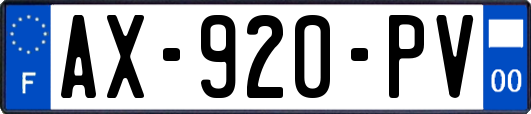 AX-920-PV
