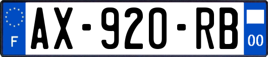 AX-920-RB