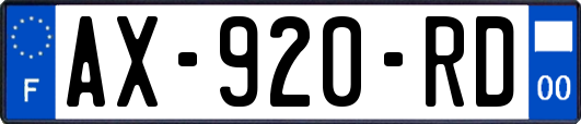 AX-920-RD