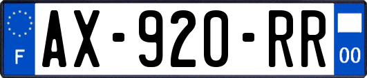 AX-920-RR
