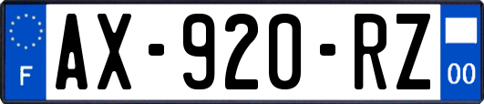 AX-920-RZ