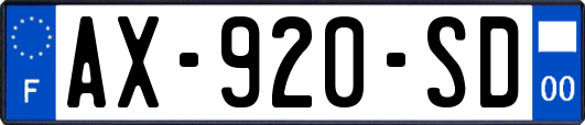 AX-920-SD