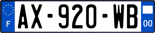 AX-920-WB