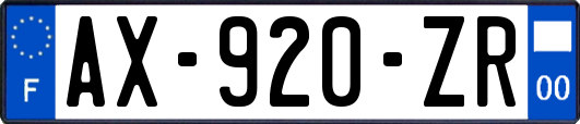 AX-920-ZR