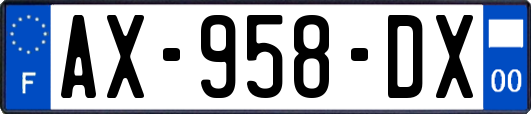 AX-958-DX