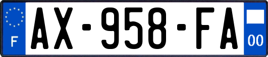 AX-958-FA