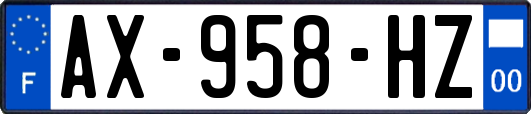 AX-958-HZ