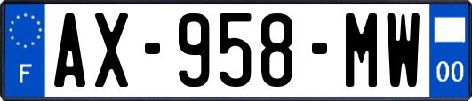 AX-958-MW