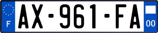AX-961-FA