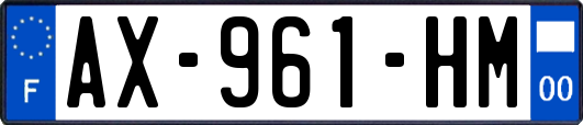 AX-961-HM