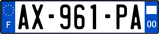 AX-961-PA