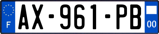 AX-961-PB