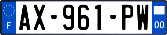 AX-961-PW