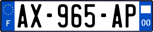 AX-965-AP