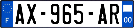 AX-965-AR