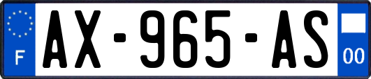 AX-965-AS