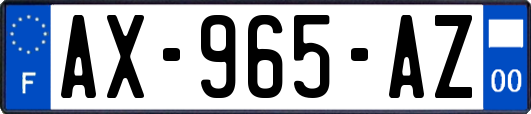 AX-965-AZ